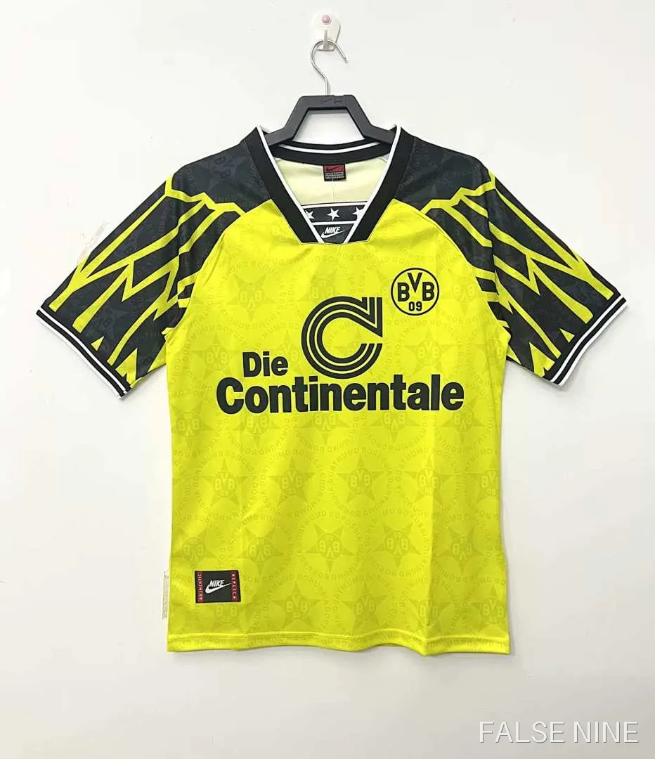 Borussia Dortmund 1994-95 Home Retro Jersey (Fan Version), photo 1