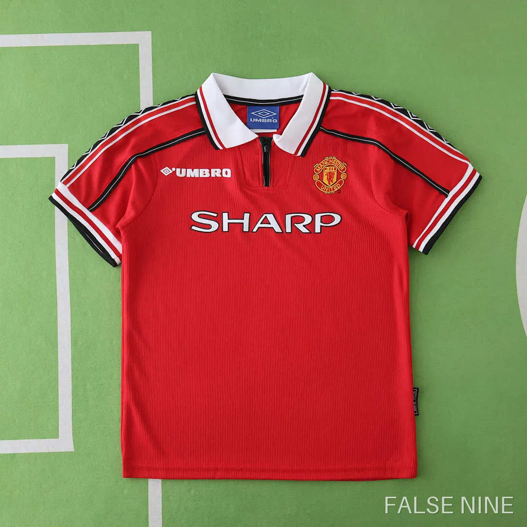 Manchester United 1998 Home Shirt (Retro Kids), photo 1