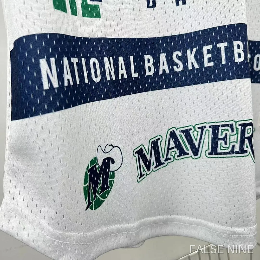 25/26 NBA Dallas Mavericks Retro short sleeved shirt, photo 10