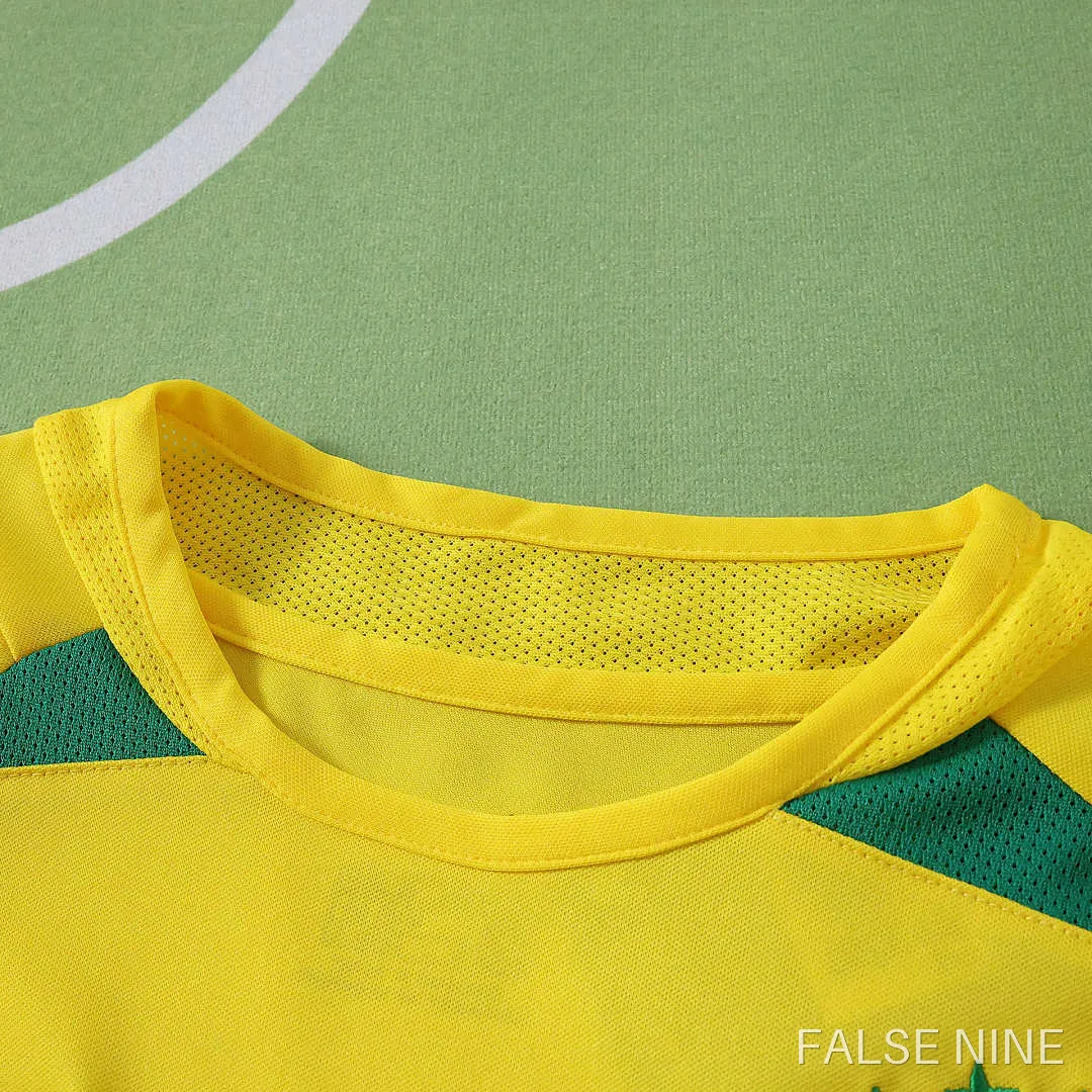 Brazil 2002 Home Kit (Retro, Kids, Long Sleeve), photo 20