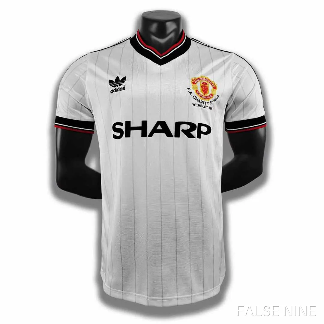Manchester United 1983 Away Shirt (Retro Fan Version), photo 1