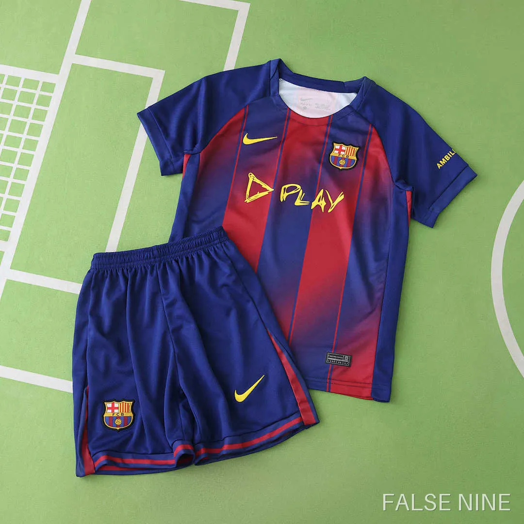 FC Barcelona 25/26 Home Kit (Kids), photo 2
