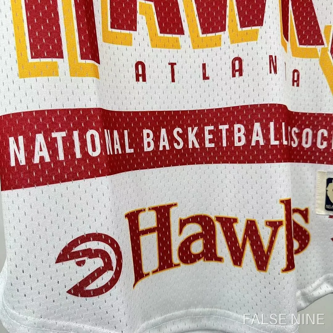 25/26 NBA Atlanta Hawks Retro short sleeved shirt, photo 13