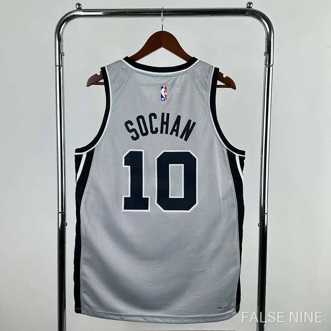 San Antonio Spurs 25/26 Away Jersey (10-SOCHAN), photo 8