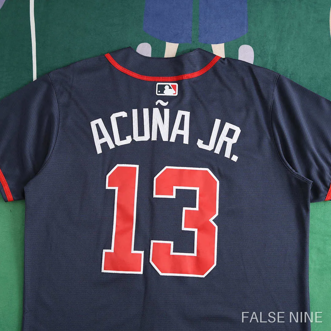 Atlanta Braves Navy Blue Jersey, photo 23