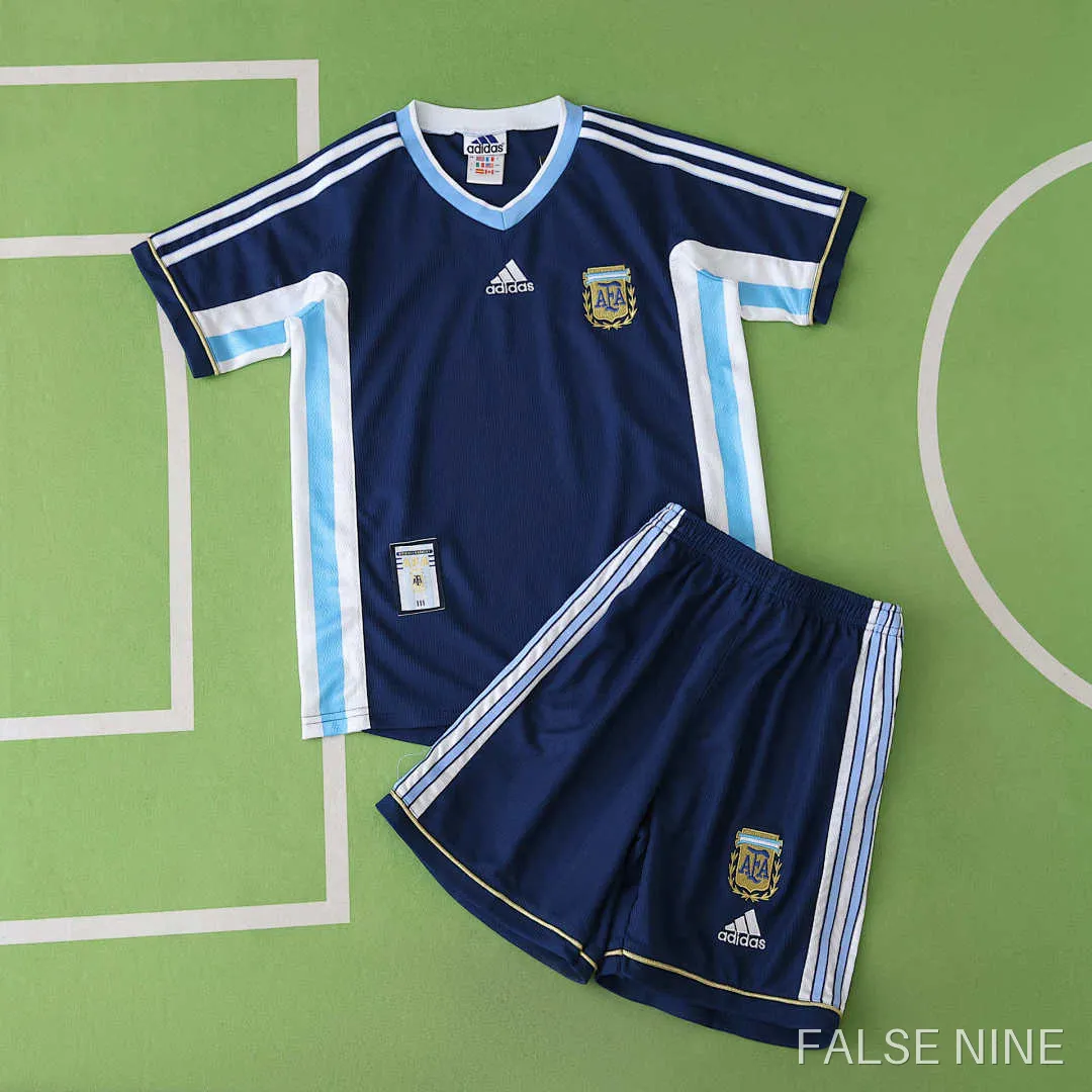 1998 Argentina away retro Kids kit, photo 11