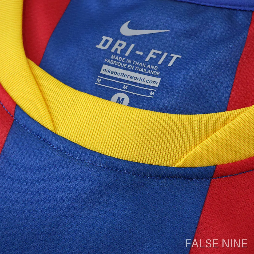 10/11 FC Barcelona / Barça home Long sleeved retro Fan version, photo 3
