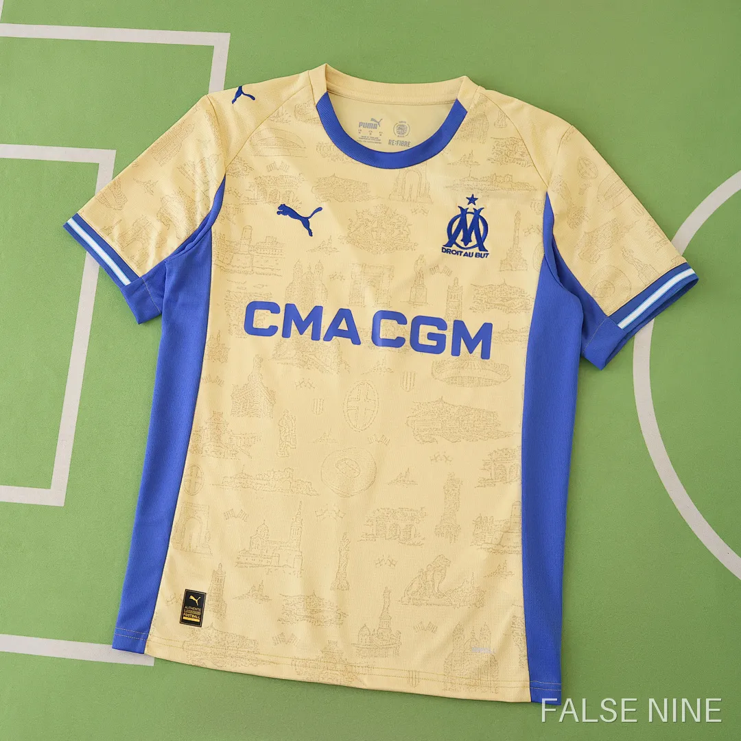 Olympique de Marseille 25/26 Fourth Shirt (Fans version), photo 1