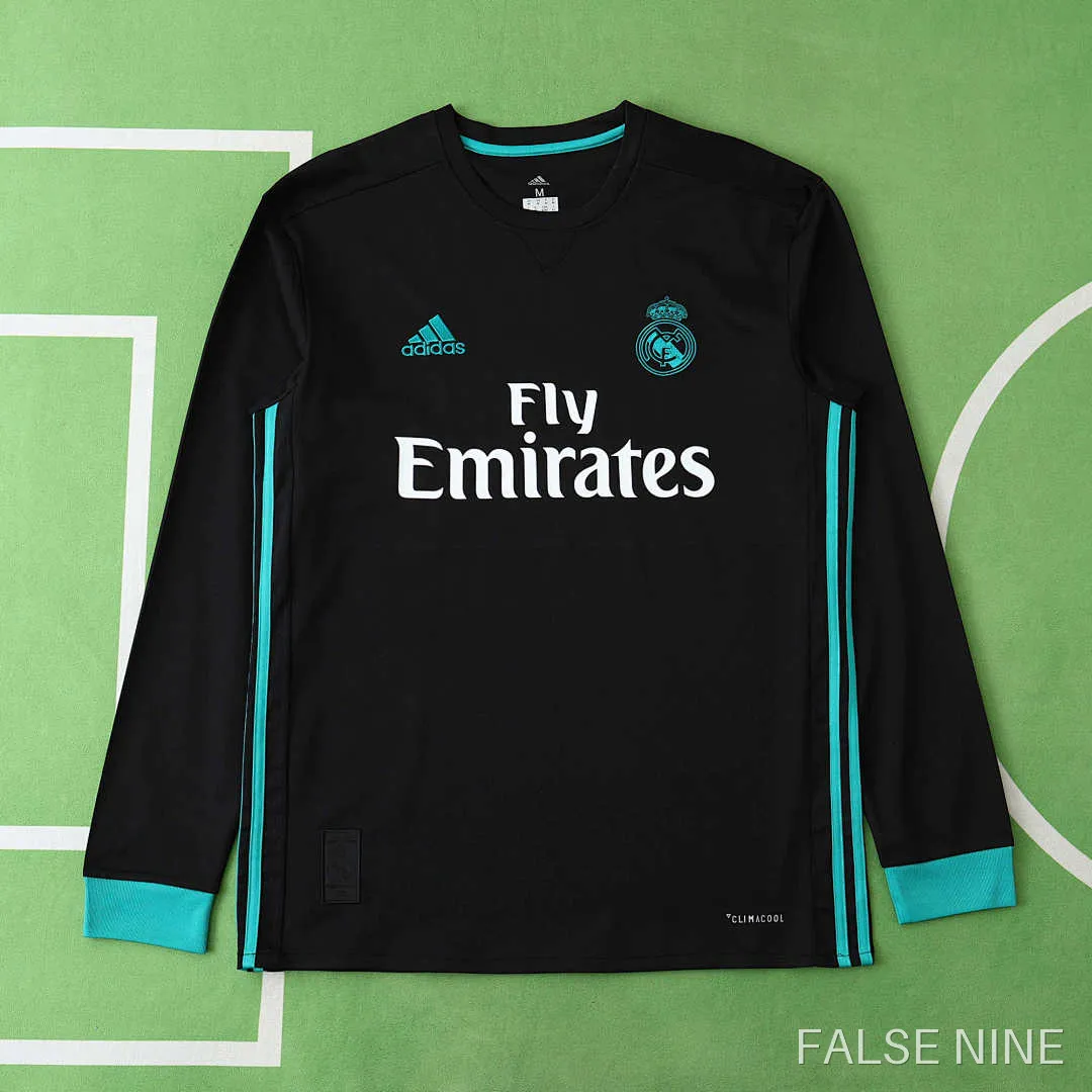 Real Madrid 17-18 Away Long Sleeve Retro Jersey (Fan Version), photo 14