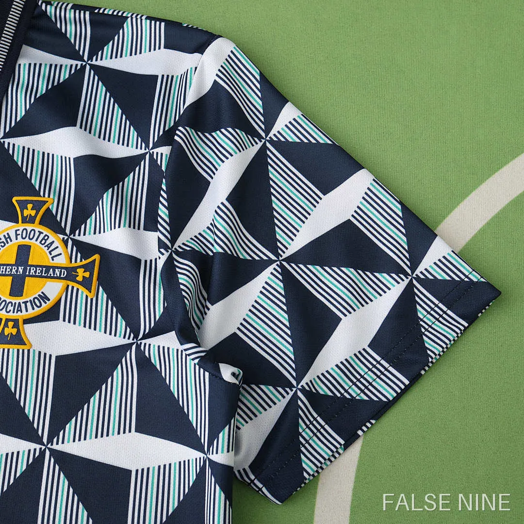 9093 Northern Ireland away retro Fan version, photo 6