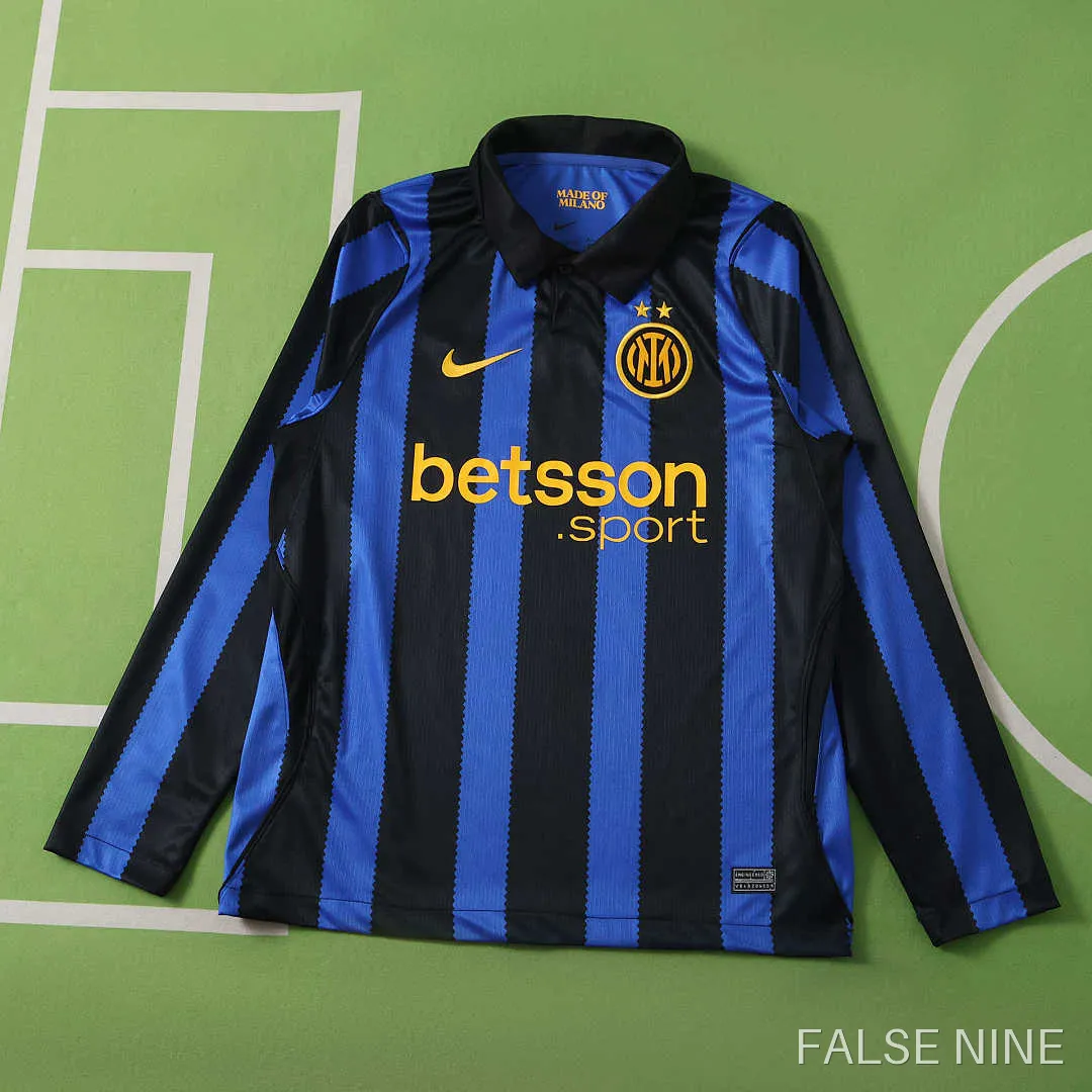 Inter Milan 26/27 Home Long Sleeve Shirt (Fan Version), photo 1