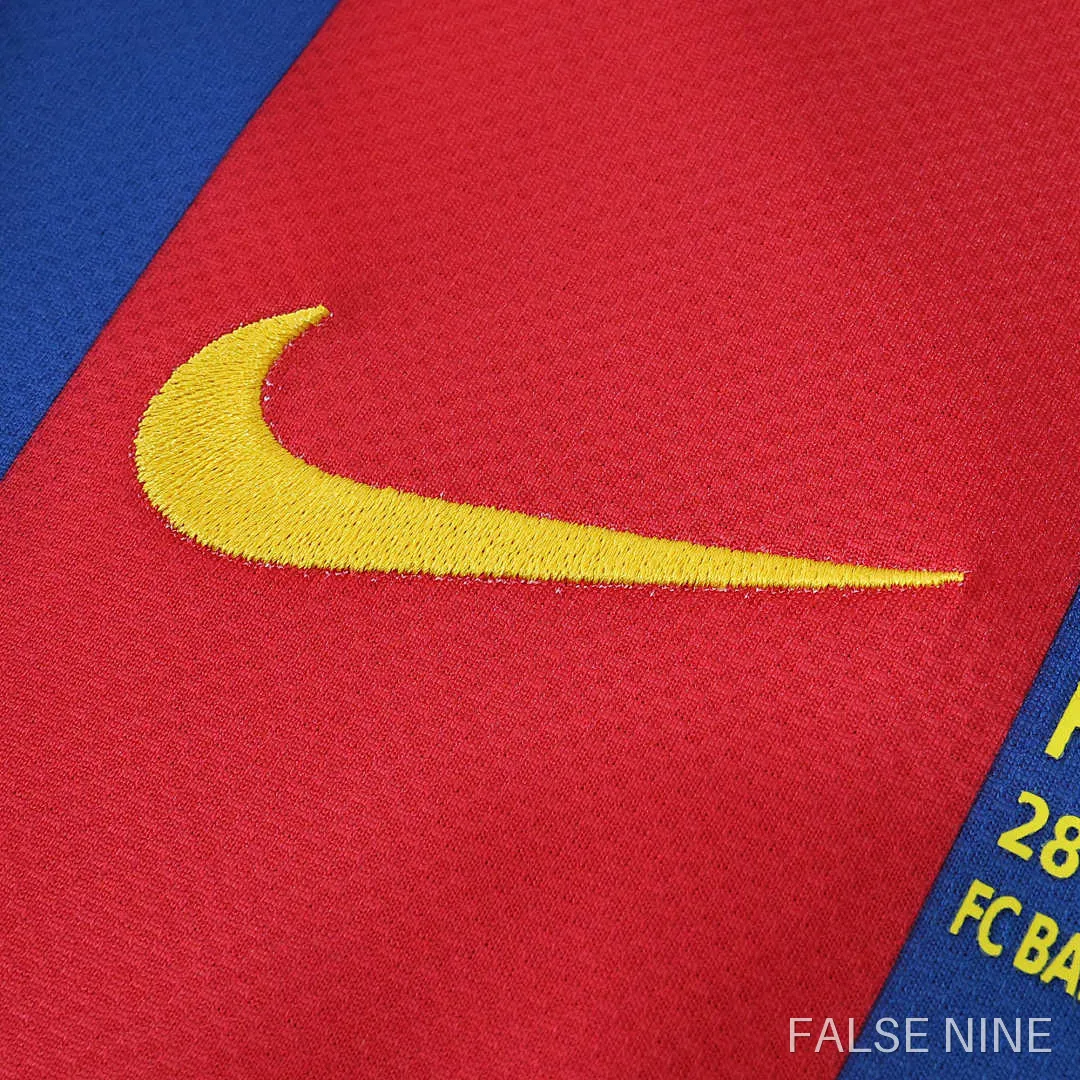 10/11 FC Barcelona / Barça home Long sleeved retro Fan version, photo 6