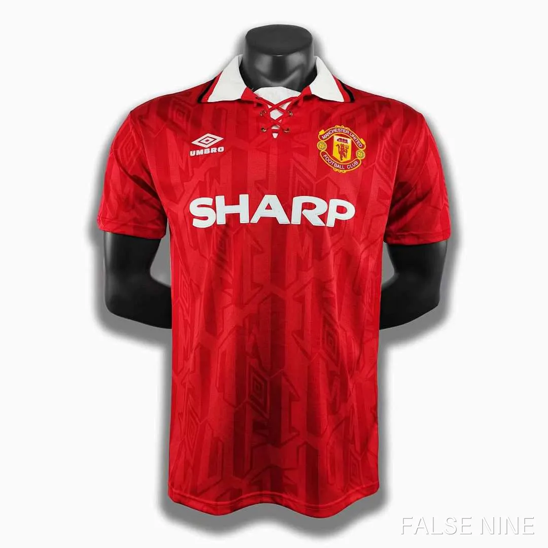 Manchester United 1992-94 Home Retro Jersey (Fan Version), photo 1