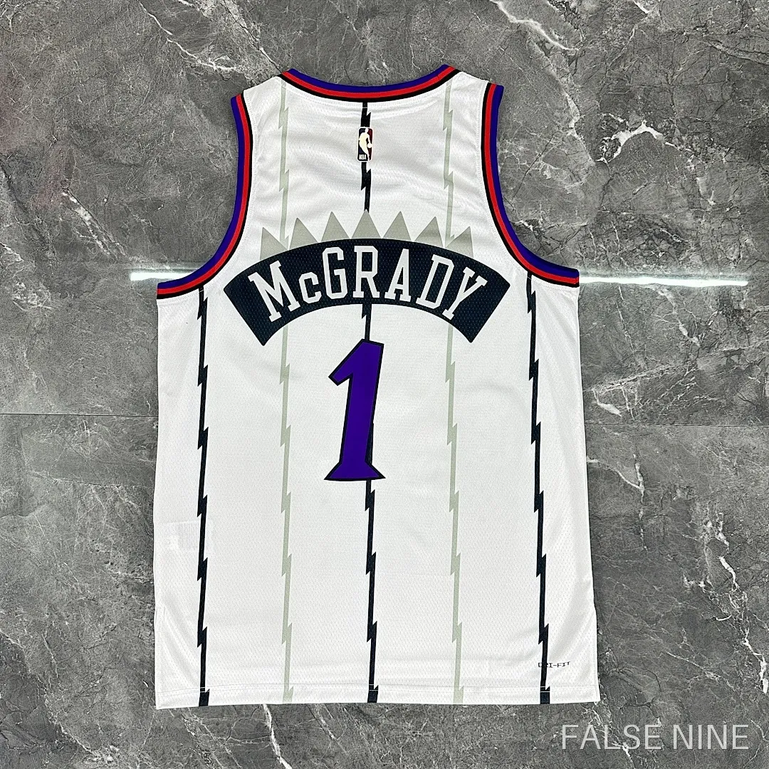 25/26 NBA Toronto Raptors retro white 1-McGRADY, photo 5