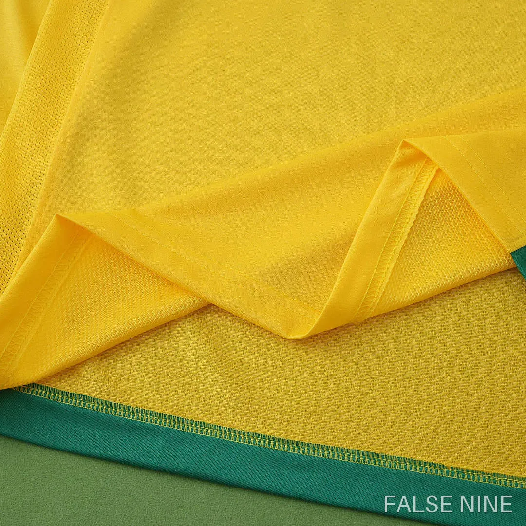Brazil 2006 Home Long Sleeve Retro Jersey (Fan Version), photo 13