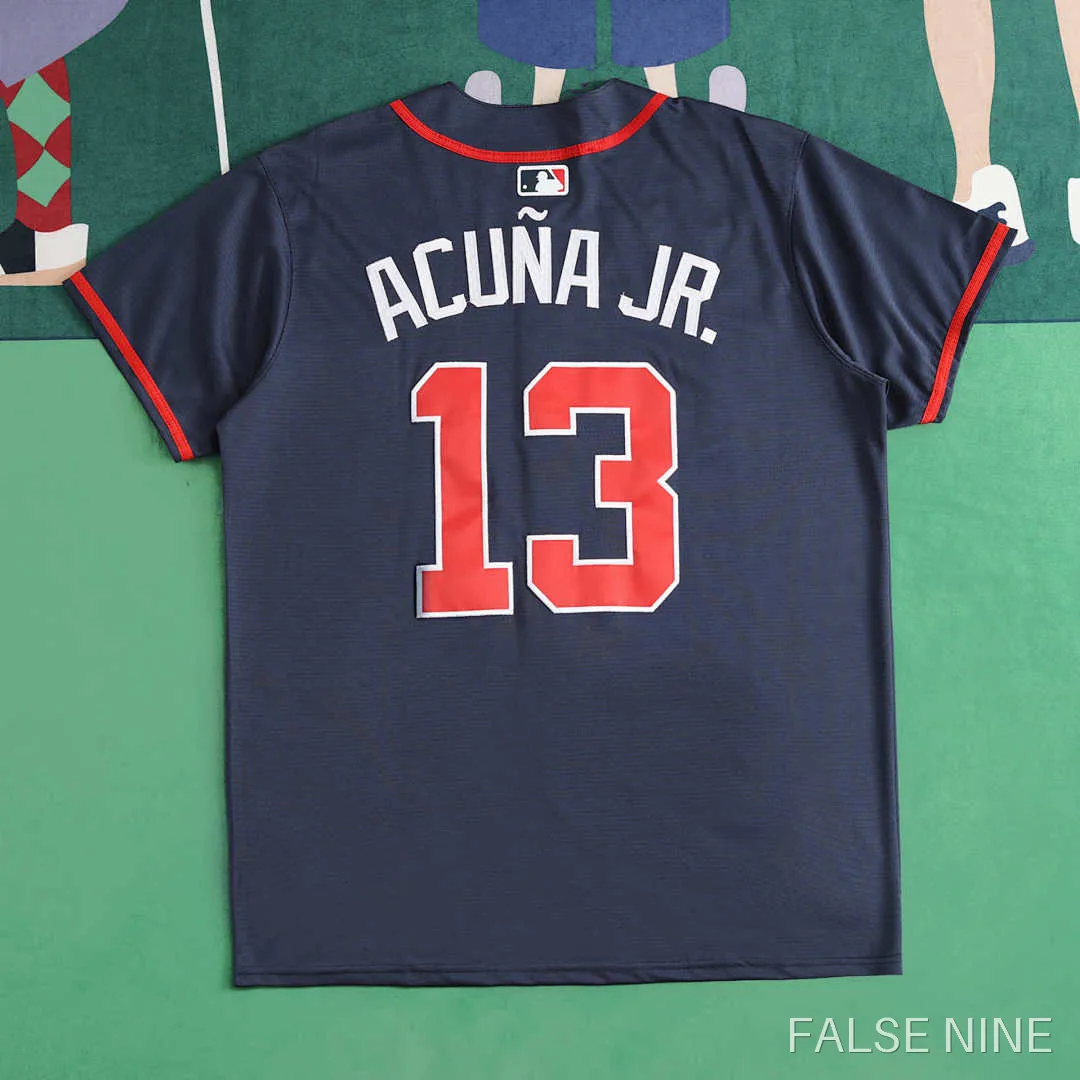 Atlanta Braves Navy Blue Jersey, photo 22