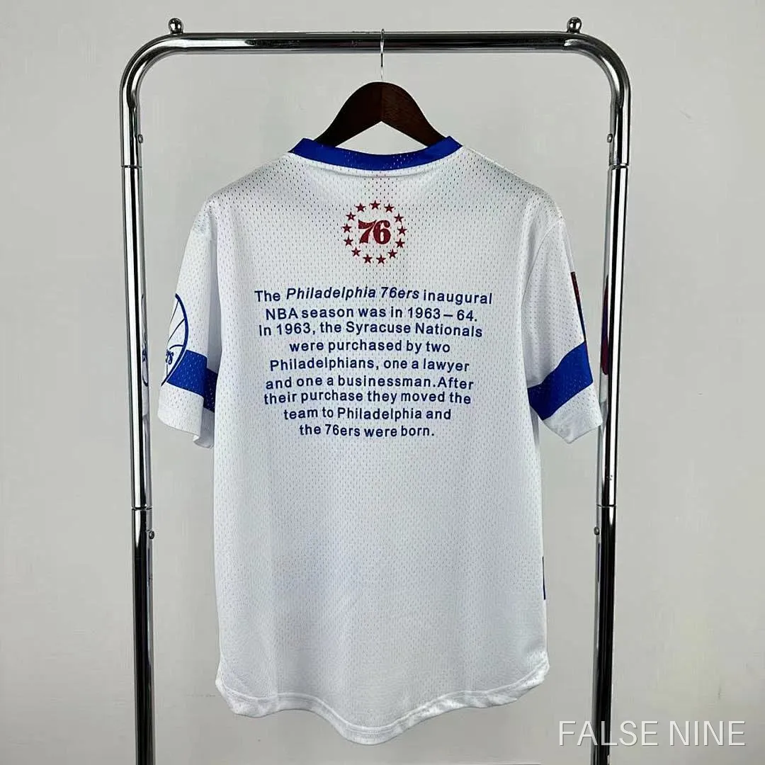 25/26 NBA Philadelphia 76ers Retro short sleeved shirt, photo 16