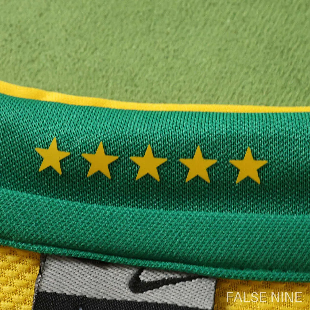 2006 Brazil home Long sleeved retro Fan version, photo 17