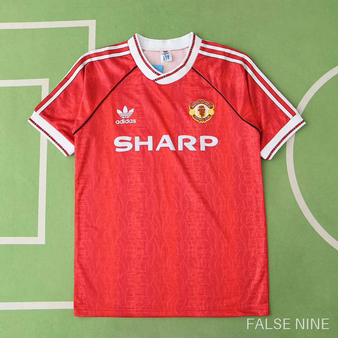 Manchester United 90/92 Home Shirt (Retro Fan Version), photo 1