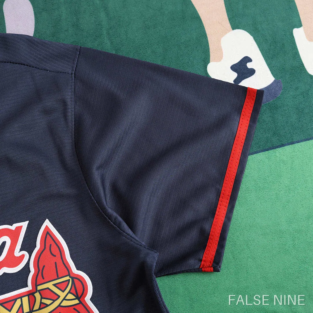 Atlanta Braves Navy Blue Jersey, photo 6