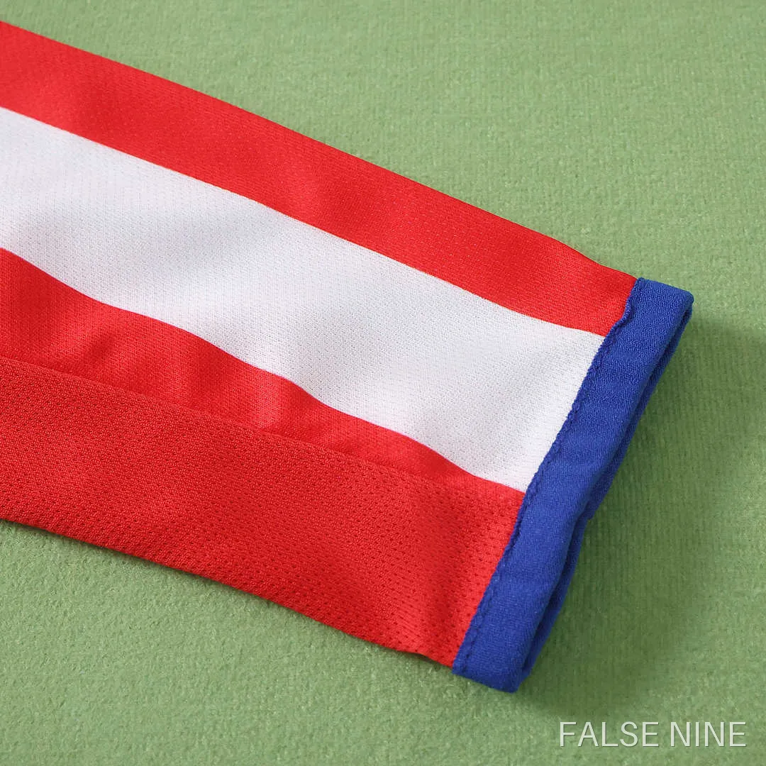 Atletico Madrid 04/05 Home Kit (Kids, Long Sleeve, Retro), photo 15