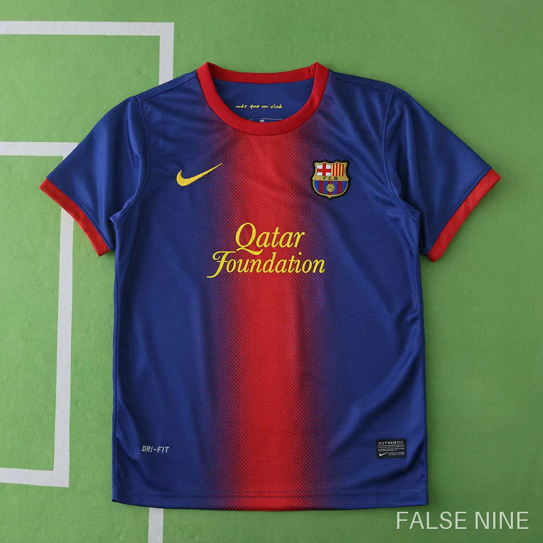 12/13 FC Barcelona / Barça home retro Kids kit, photo 1