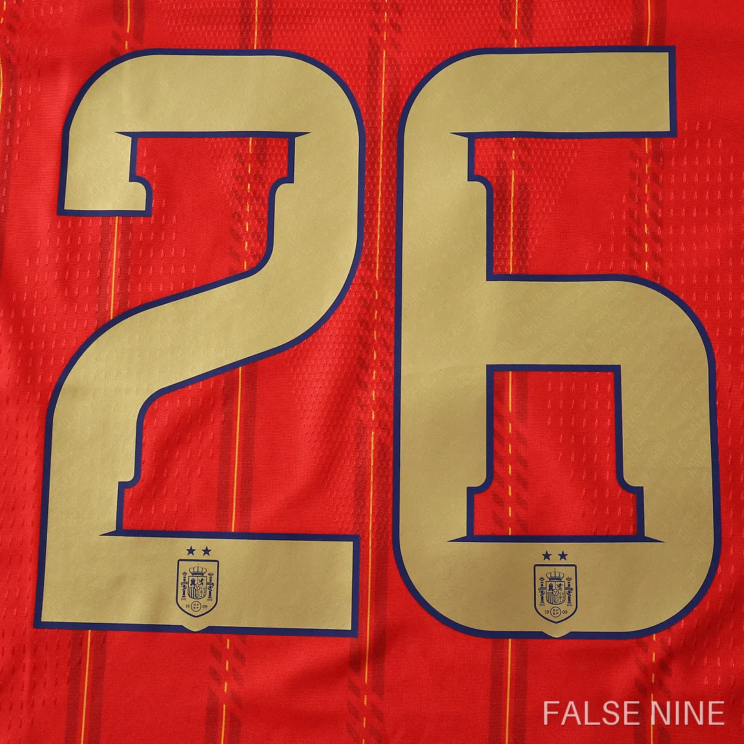 Spain 2026 Home Shirt (Player Version, Long Sleeve), photo 7