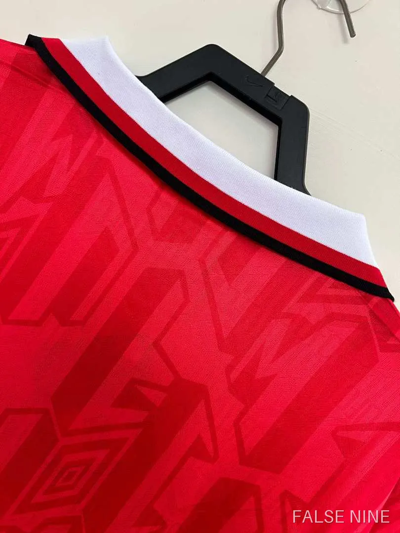 9294 Manchester United Home Lon Sleeves retro Fan version, photo 5