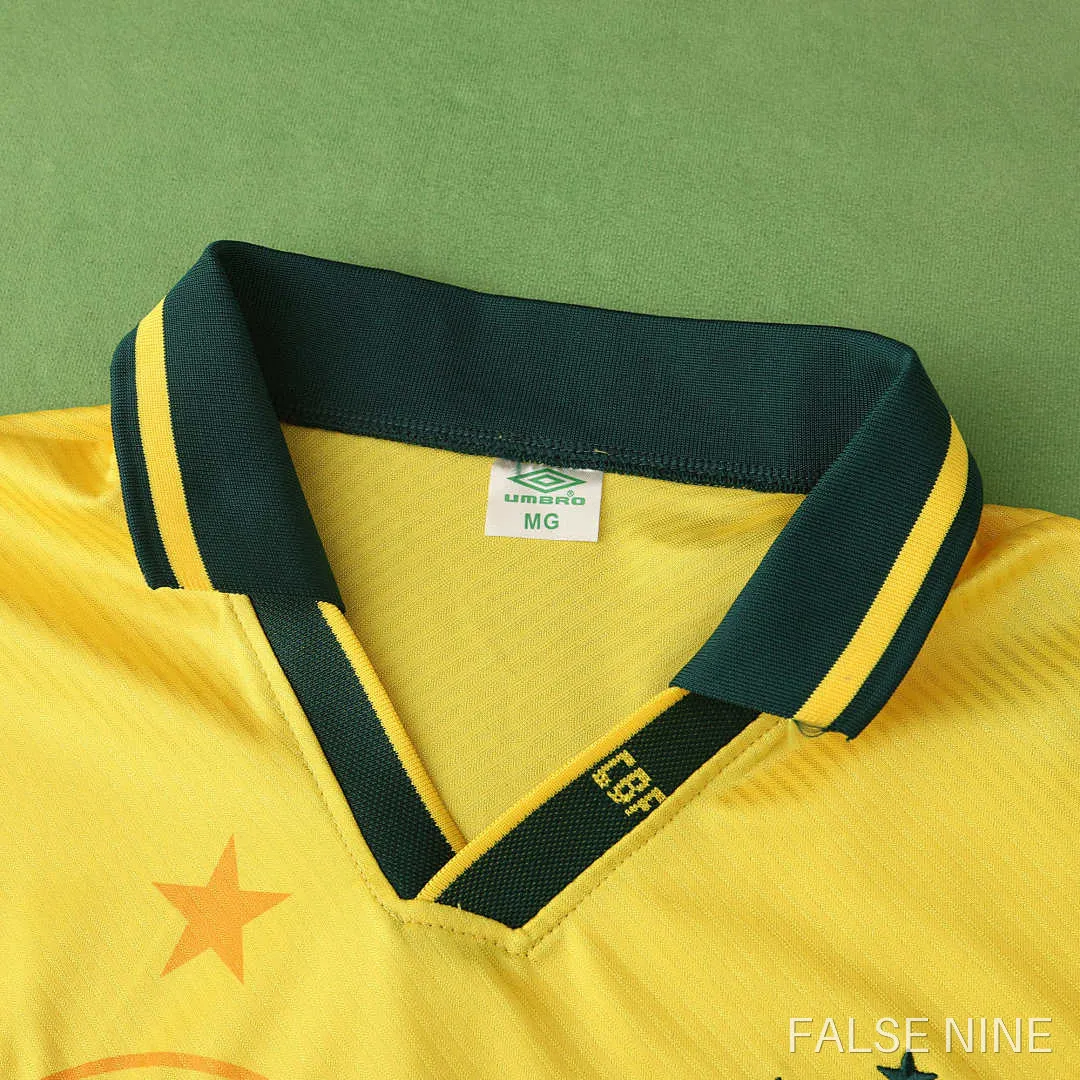 93/94 Brazil home retro Fan version, photo 3