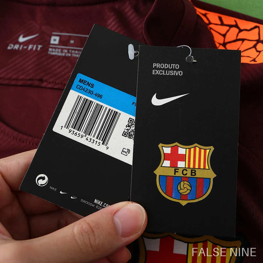 17/18 Barcelona third retro Fan version, photo 15