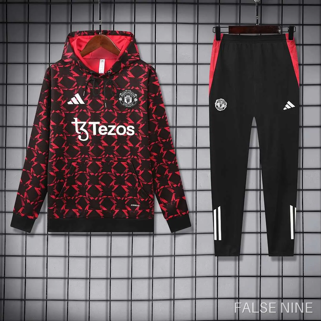 Manchester United 25/26 Training Tracksuit Hooded Set, photo 1
