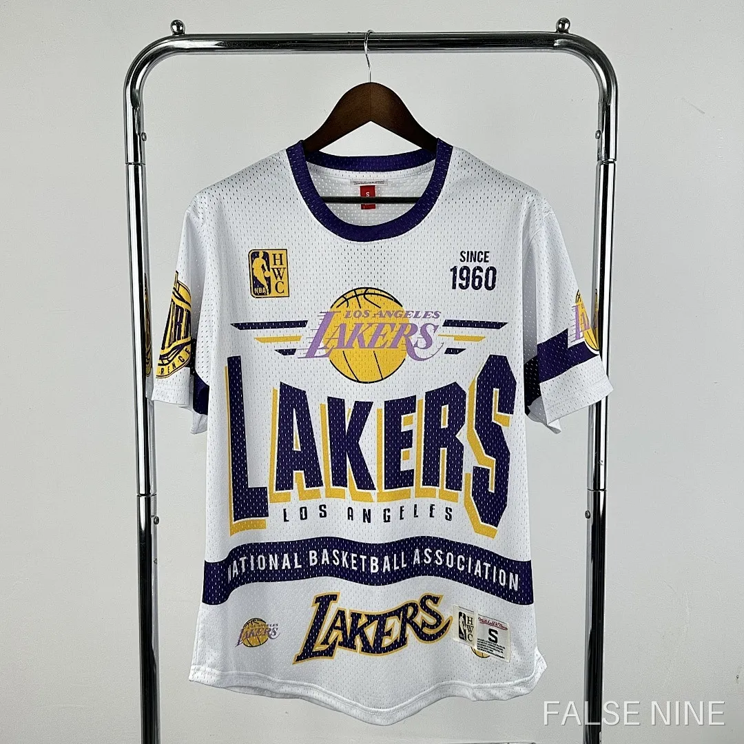 25/26 NBA L.A. Lakers Retro short sleeved shirt, photo 2