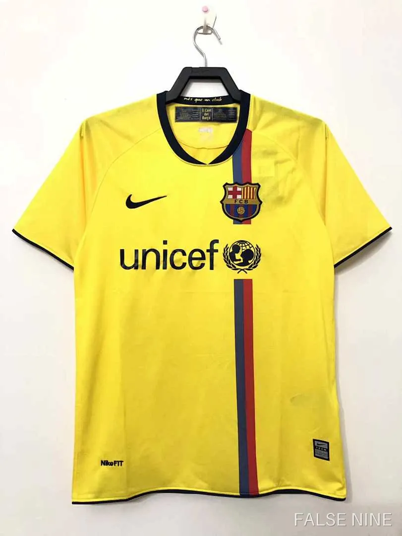 08/09 Barcelona away retro Fan version, photo 1