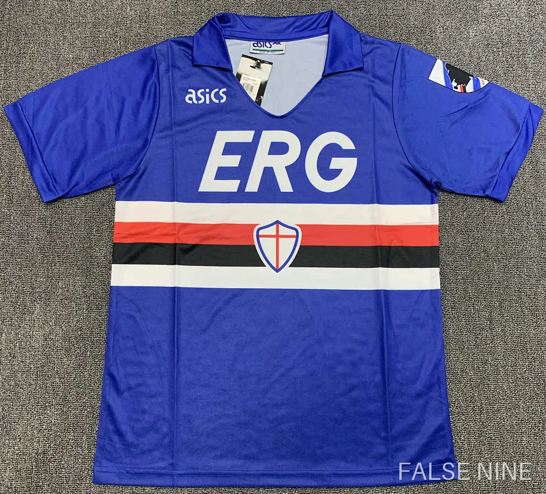 90/91 Sampdoria Home retro Fan version, photo 1