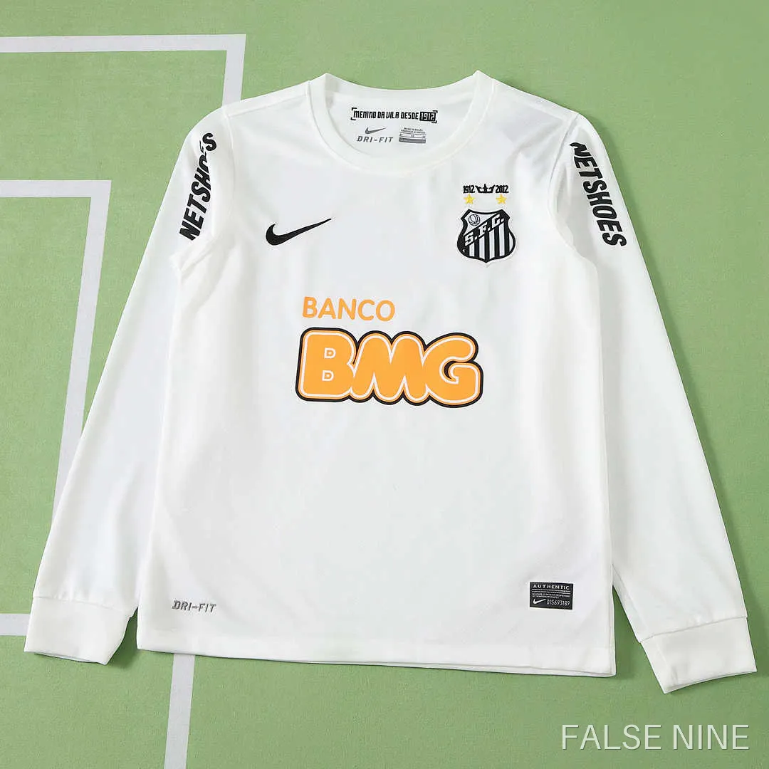 Santos FC 12/13 Home Kids Kit (Long Sleeve Retro), photo 1