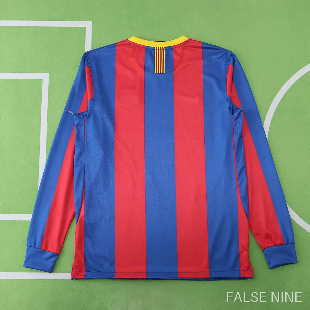 10/11 FC Barcelona / Barça home Long sleeved retro Fan version, photo 27