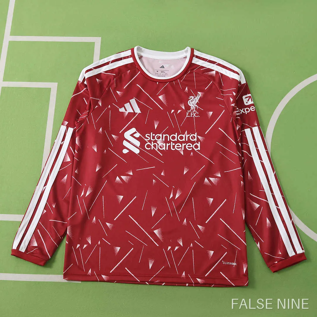 Liverpool 26/27 Home Long Sleeve Shirt (Fan Version), photo 1