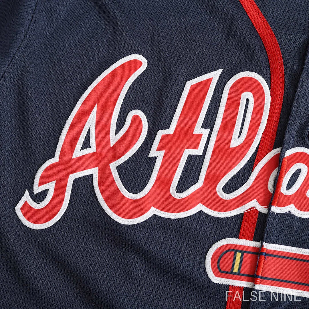 Atlanta Braves Navy Blue Jersey, photo 11