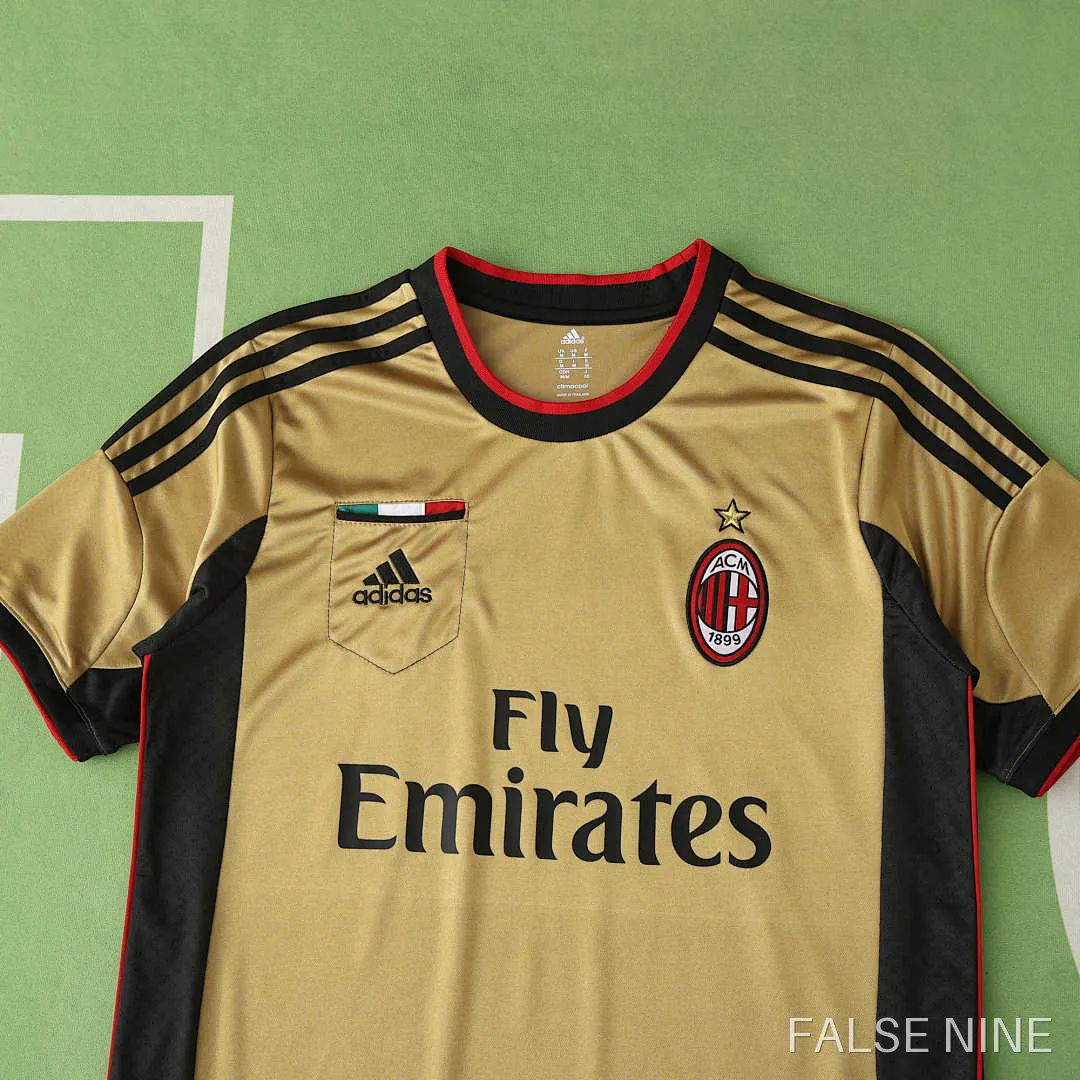 13/14 A.C. Milan third retro Fan version, photo 2