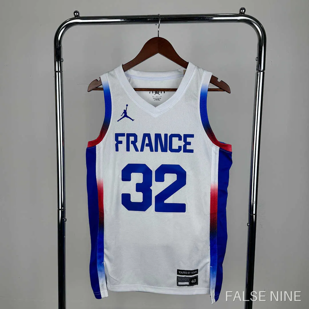France National Team 32 Wembanyama Home Jersey, photo 1