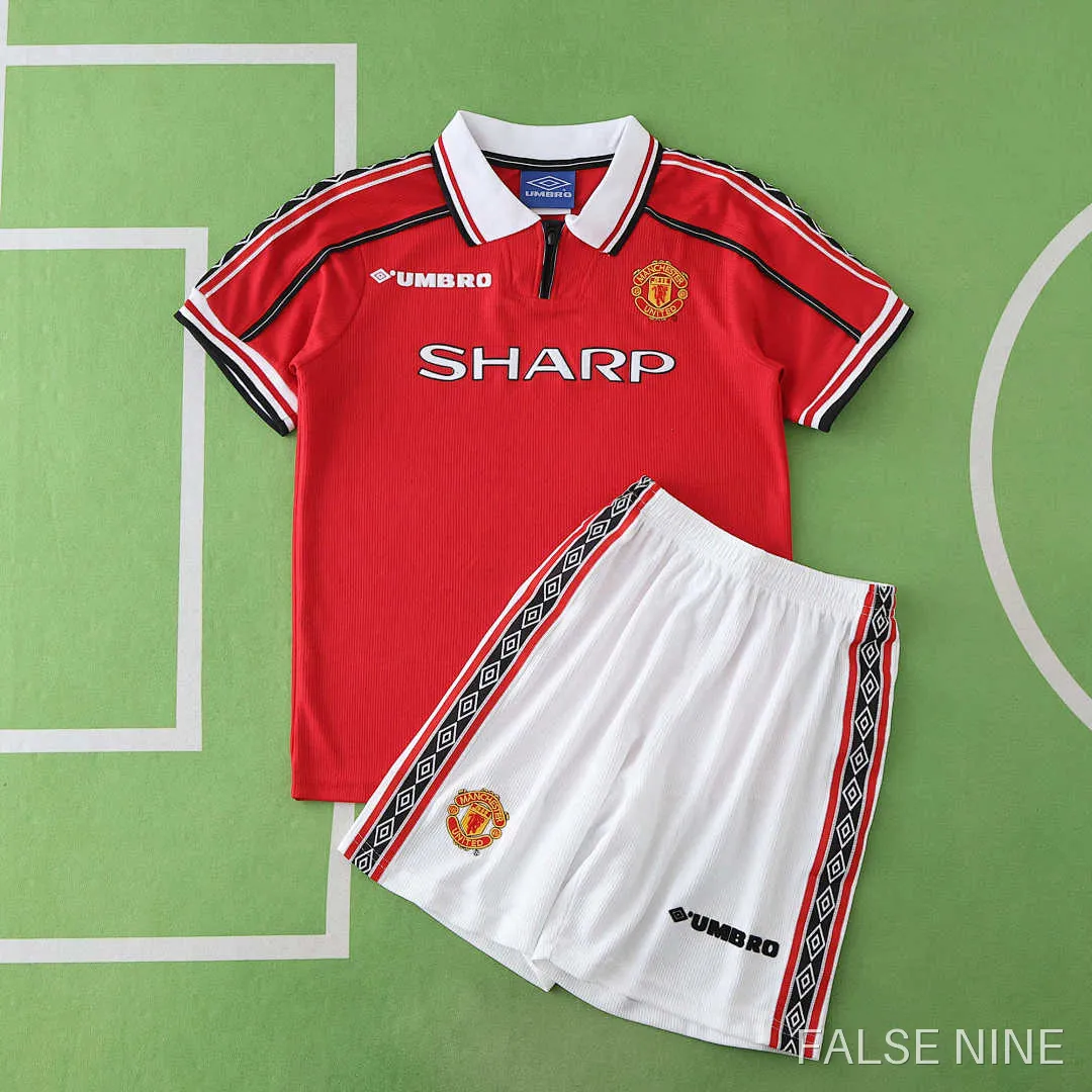 Manchester United 1998 Home Shirt (Retro Kids), photo 10