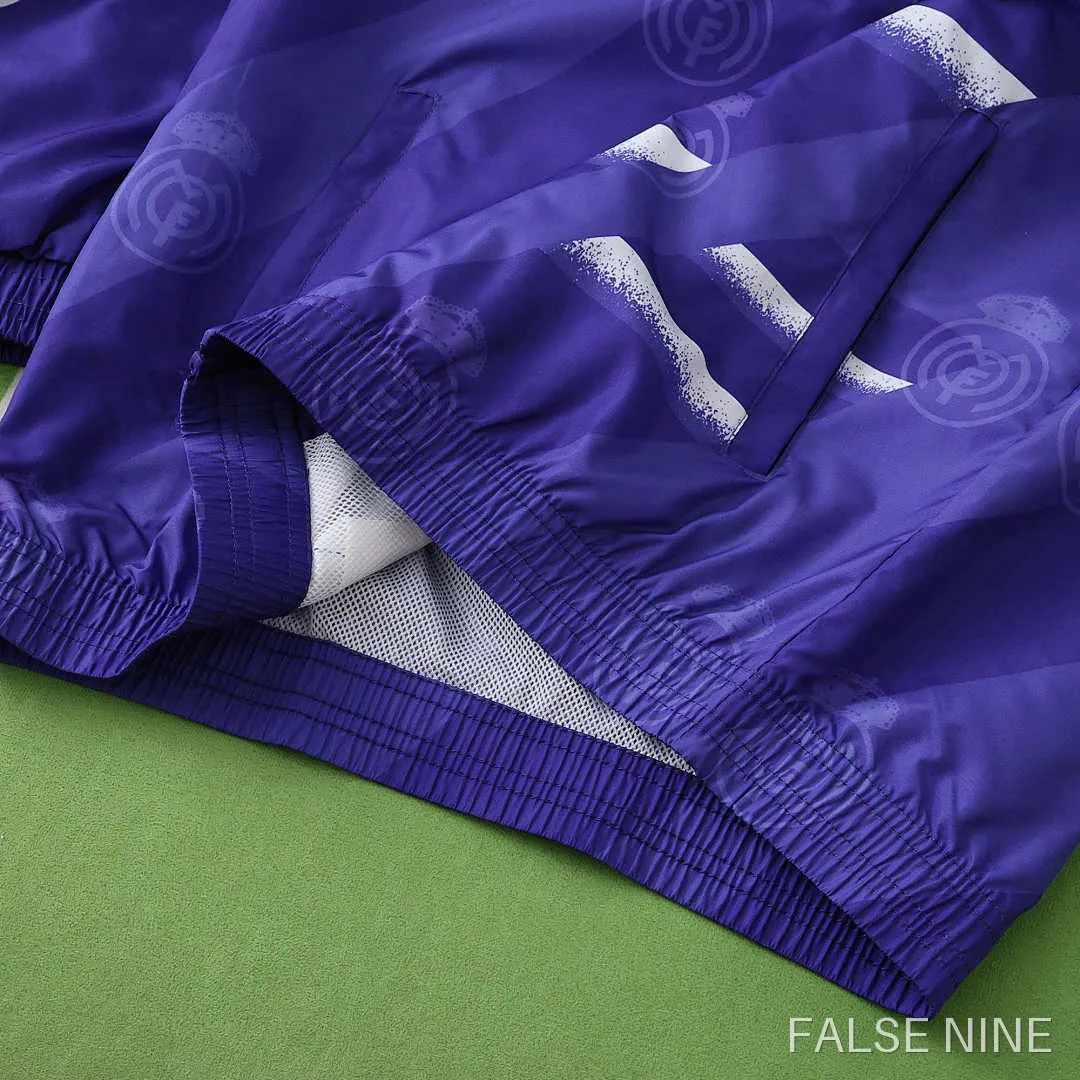 95/96 Real Madrid CF purple Hooded windbreak, photo 19