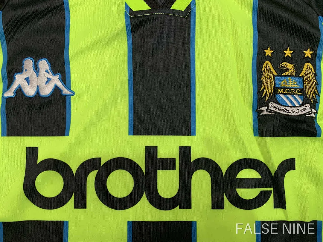 98/99 Manchester City away retro Fan version, photo 4