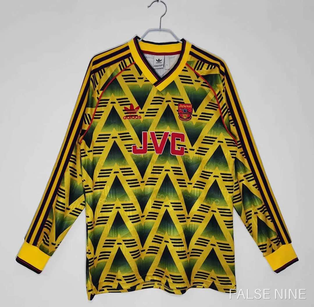 Arsenal 1991-93 Away Long Sleeve Retro Shirt (Fan Version), photo 1