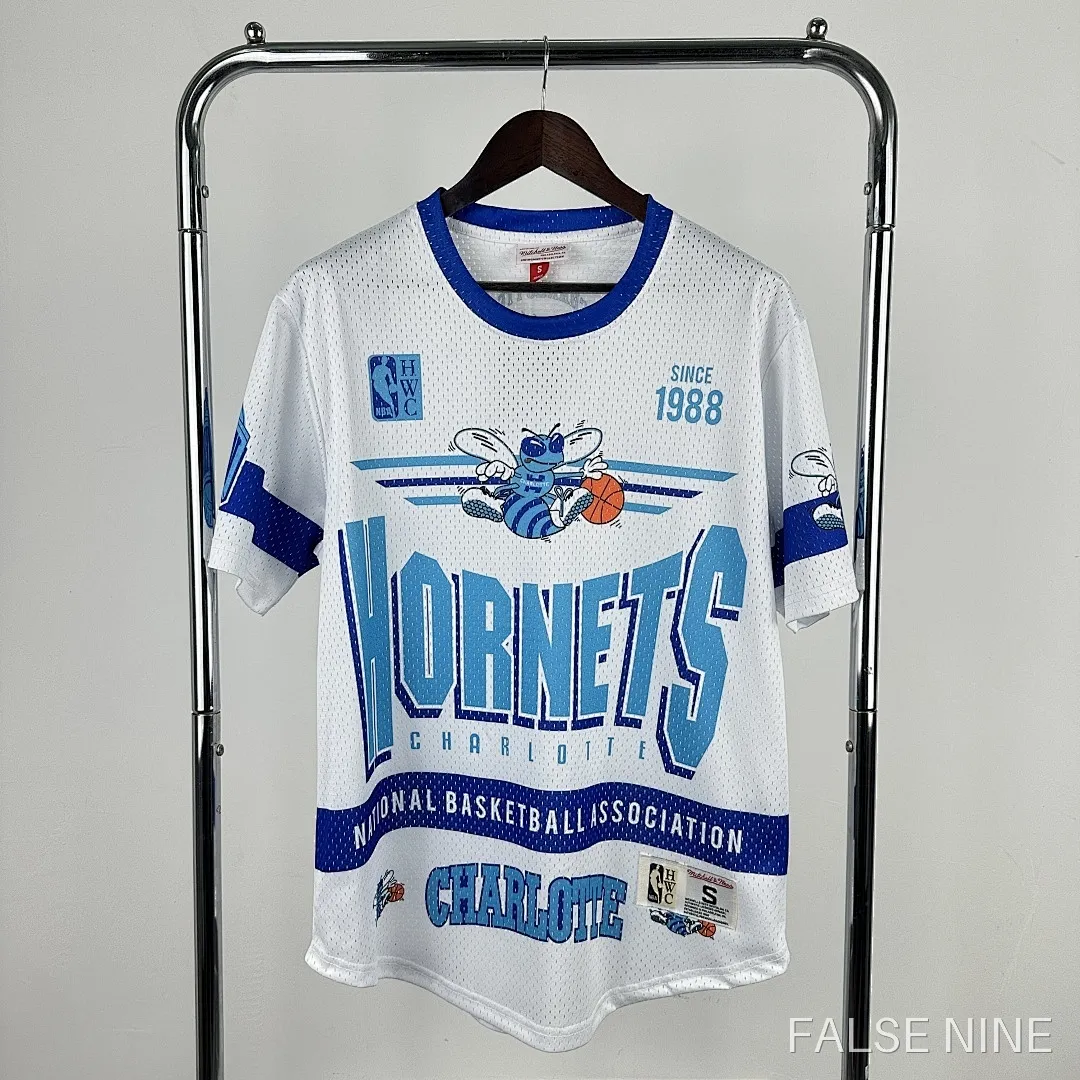 Charlotte Hornets Retro Short Sleeved Shirt (25-26), photo 5
