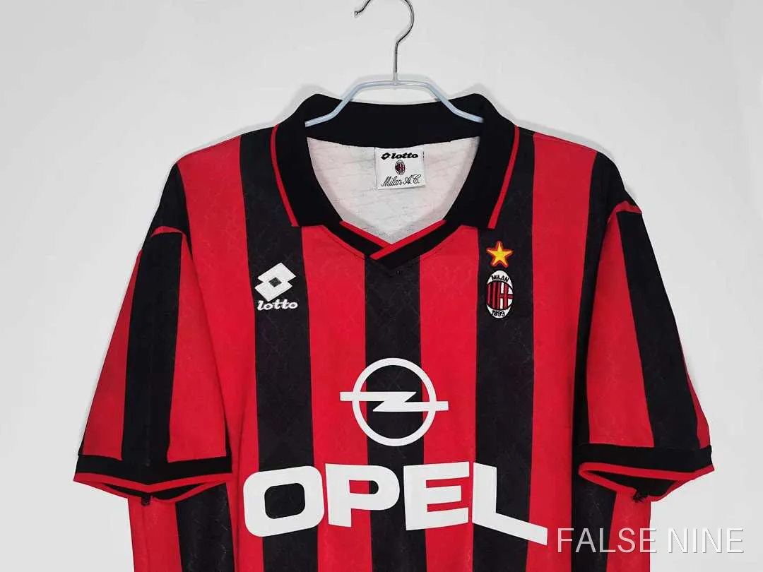 AC Milan 1995-96 Home Shirt (Retro Fan Version), photo 4