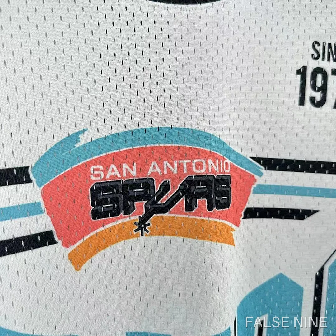 San Antonio Spurs 25-26 Retro Short Sleeved Shirt, photo 5