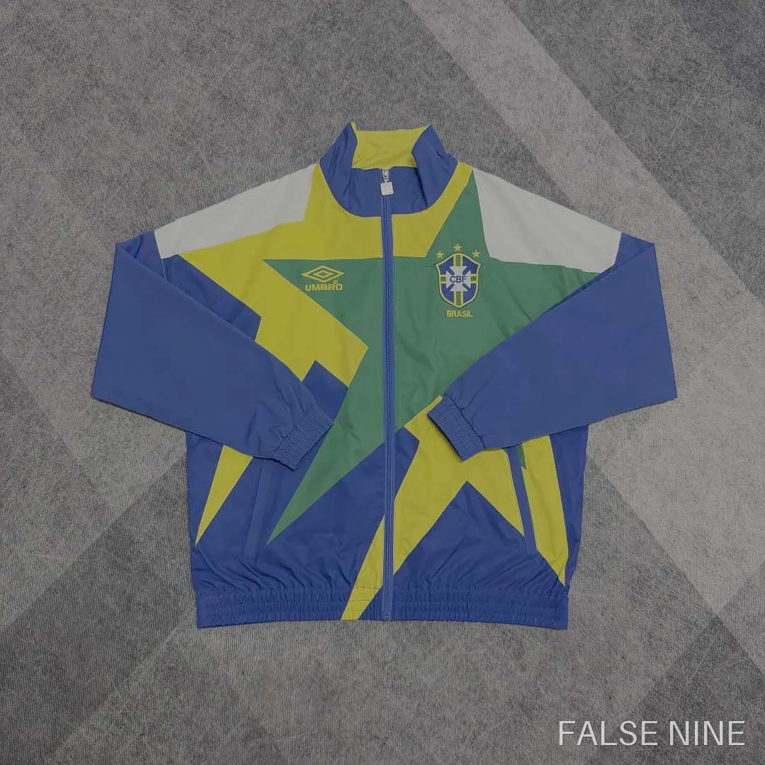 Brazil 1993-1994 Retro Windbreaker Jacket, photo 3