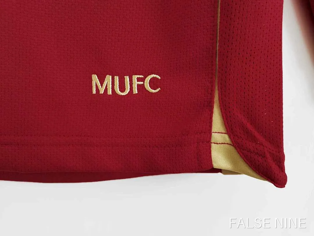 06/07 Manchester United home Long sleeved Retro Fan version, photo 2