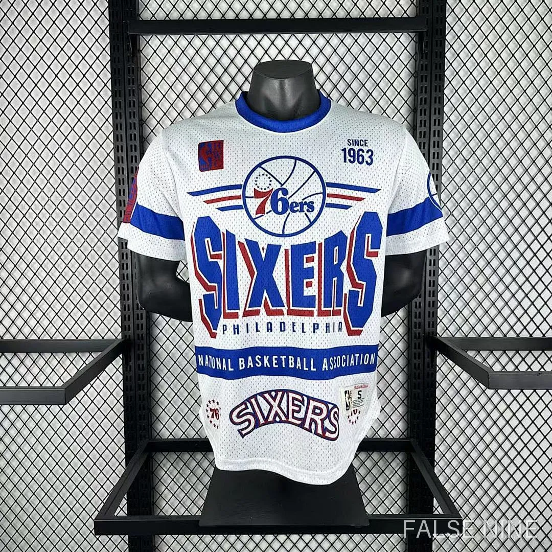 25/26 NBA Philadelphia 76ers Retro short sleeved shirt, photo 9